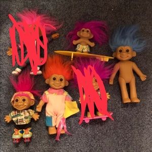 Vintage Troll Doll Bundle
